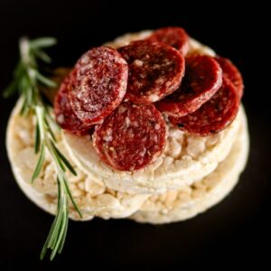 Salami Pepper Wheels
